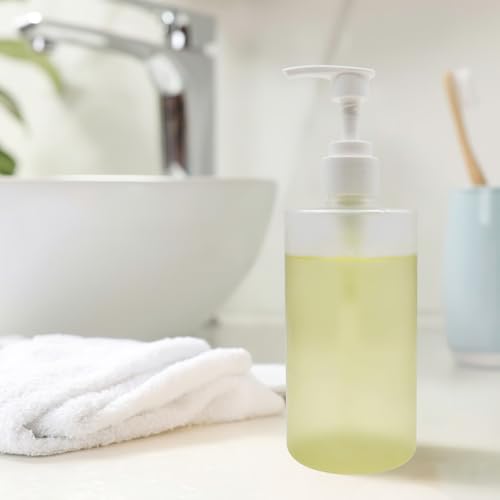 OUAI 10 FL OZ Shampoo Bottle Pump Head + Conditioner Bottle Pump Head, Compatible with OUAI 2PCS, Ideal for Daily Use