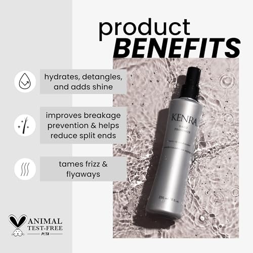 Kenra Daily Provision Leave-In Conditioner for Frizzy Hair | Detangles, Adds Shine, & Resists Humidity | Suitable for Al